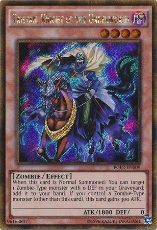 Tristan, Knight of the Underworld PGL2-EN009 YuGiOh Premium Gold: Return of the Bling