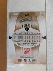 REAR | Pavel Datsyuk Hockey Cards 2015 Upper Deck MVP