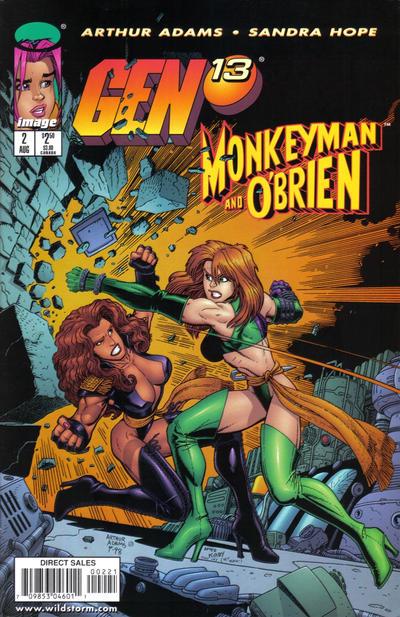 Gen 13 / MonkeyMan & O'Brien #2 (1998) Comic Books Gen 13 / MonkeyMan & O'Brien