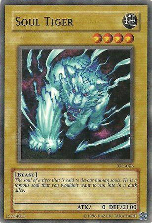 Soul Tiger IOC-003 YuGiOh Invasion of Chaos