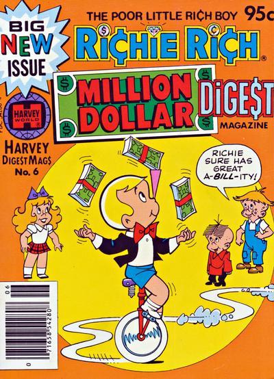 Richie Rich Million Dollar Digest #6 (1982) Comic Books Richie Rich Million Dollar Digest