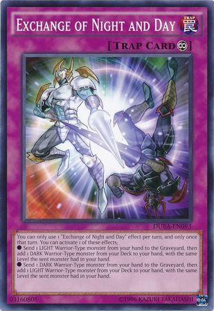 Exchange of Night and Day DUEA-EN093 YuGiOh Duelist Alliance