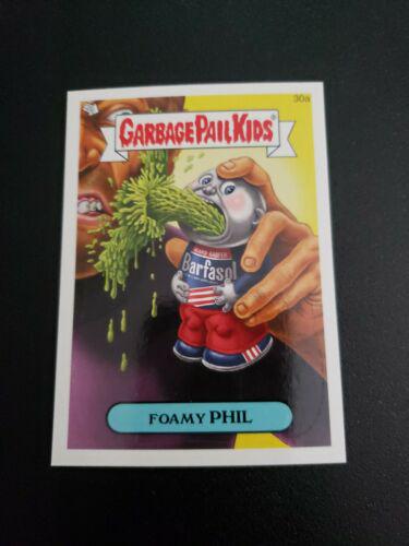 Foamy PHIL #30a 2007 Garbage Pail Kids