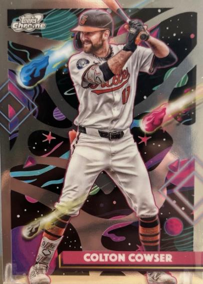 Colton Cowser #3 2025 Topps Cosmic Chrome Baseball