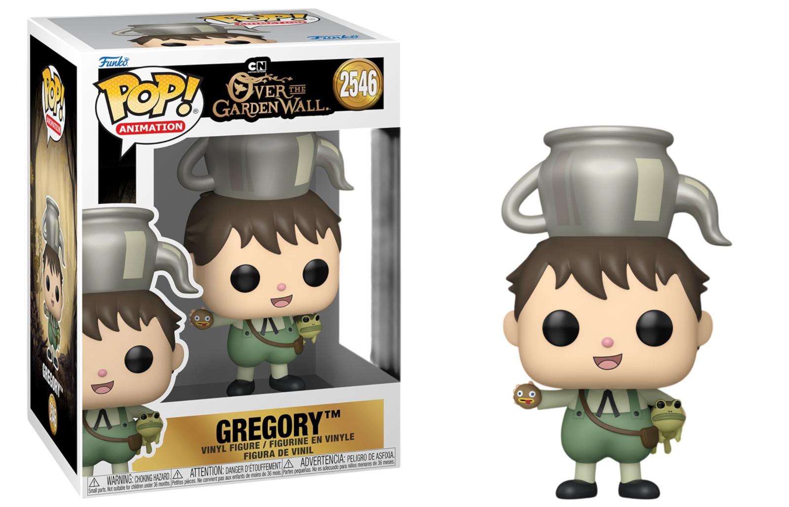 Gregory #2546 Over the Garden Wall Funko Pop box and figure