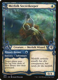 Merfolk Secretkeeper & Venture Deeper