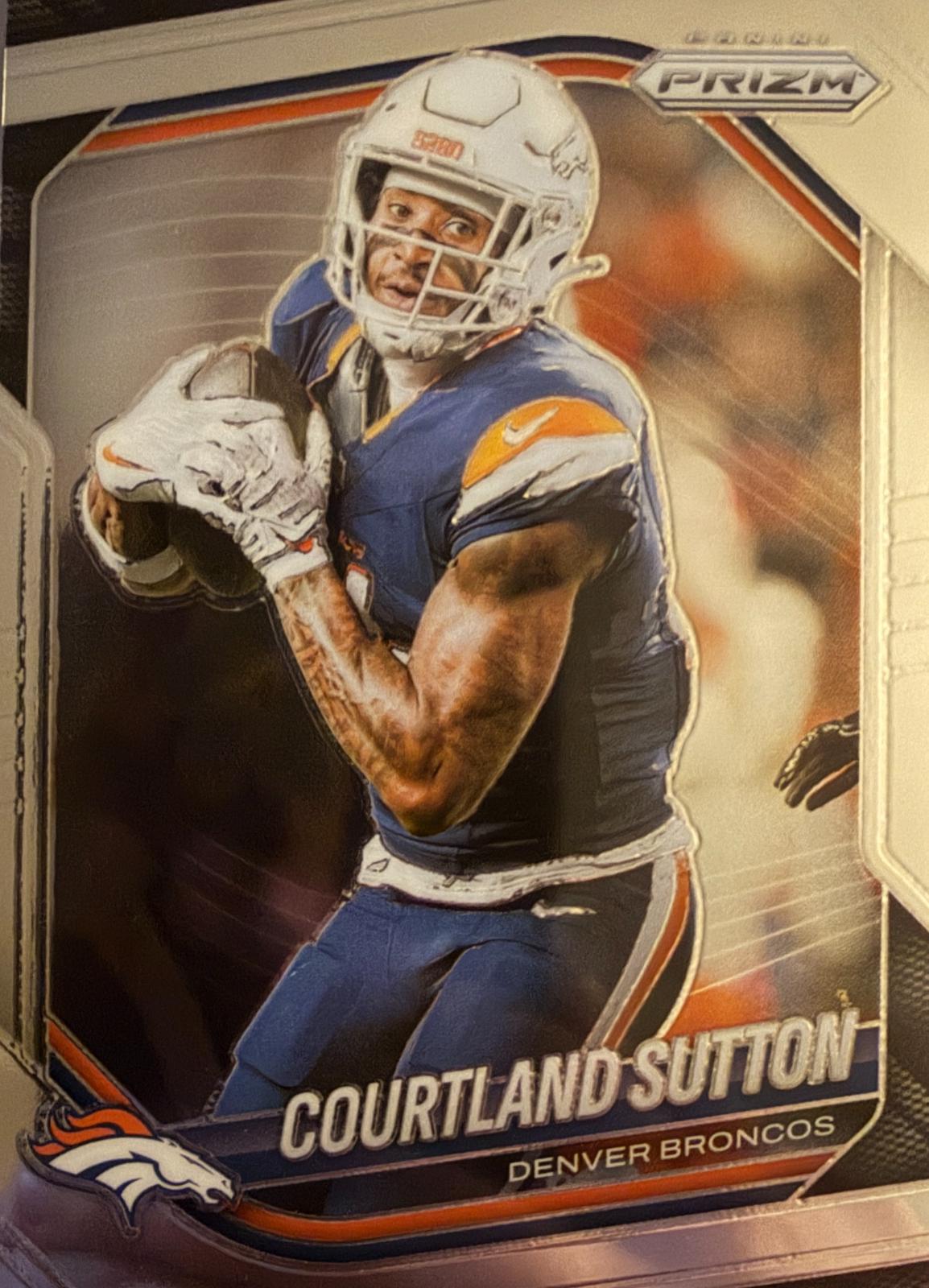 Courtland Sutton #163 2025 Panini Prizm Football