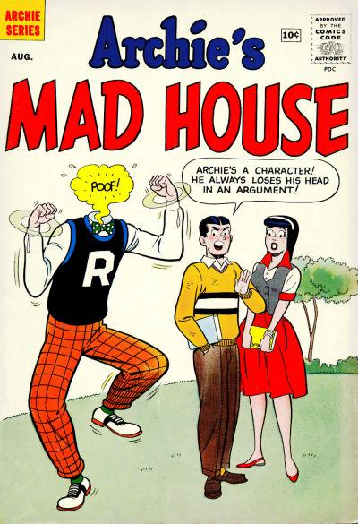 Archie's Madhouse #7 (1960) Comic Books Archie's Madhouse