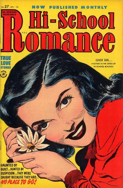 Hi-School Romance #27 (1954) Comic Books Hi-School Romance