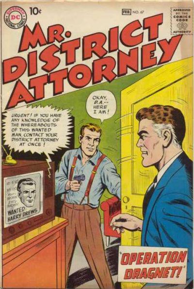 Mr. District Attorney #67 (1959) Comic Books Mr. District Attorney