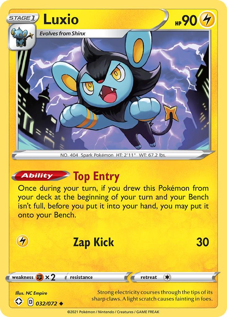Luxio #32 Pokemon Shining Fates