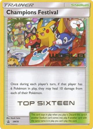 Champions Festival #SM78 Pokemon Promo