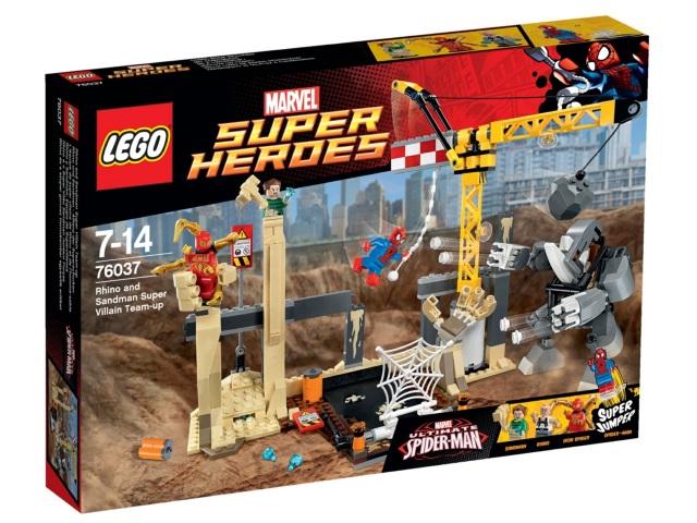 Rhino and Sandman Super Villain Team-up #76037 LEGO Super Heroes