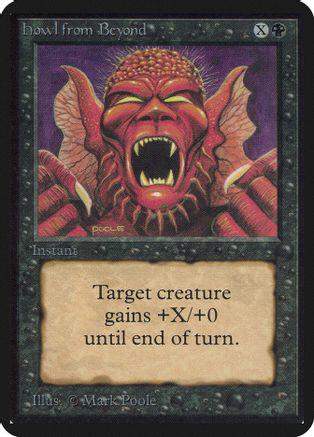 Howl from Beyond Magic Alpha