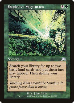 Explosive Vegetation Magic Onslaught