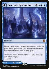 Sea Gate Restoration & Sea Gate, Reborn #76 Magic Zendikar Rising Prices