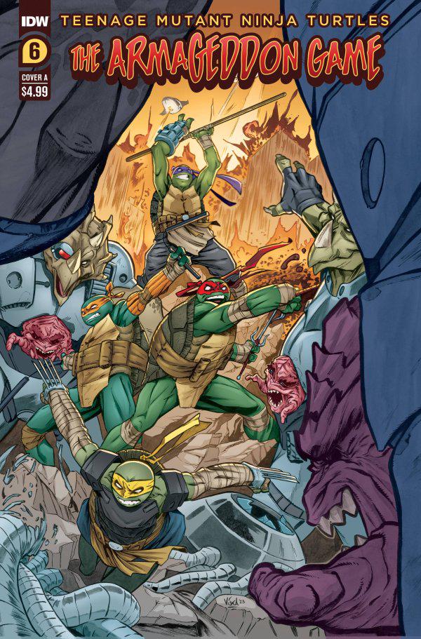 Teenage Mutant Ninja Turtles: The Armageddon Game #6 (2023) Comic Books Teenage Mutant Ninja Turtles: The Armageddon Game