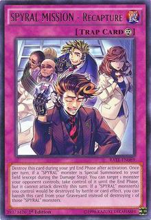 SPYRAL MISSION - Recapture RATE-EN089