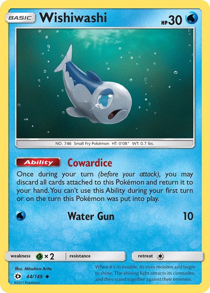 Wishiwashi #44 Pokemon Sun & Moon