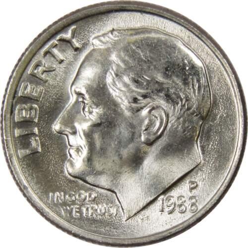 1988 P Coins Roosevelt Dime