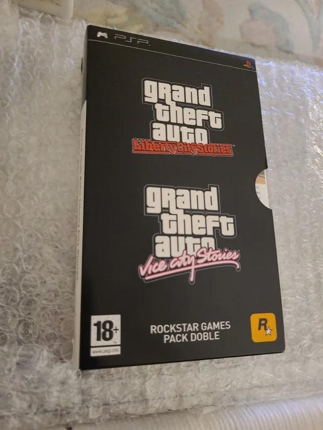 Grand Theft Auto Liberty Stories & Grand Theft Auto Vice City PAL PSP