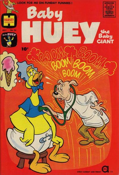 Baby Huey, the Baby Giant #36 (1961) Comic Books Baby Huey, the Baby Giant