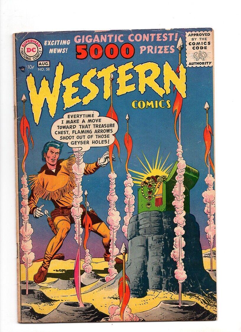 Western Comics #58 (1956) Comic Books Western Comics