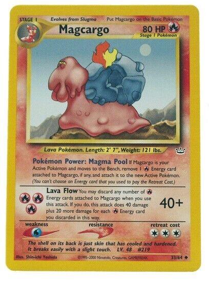 Magcargo #33 Pokemon Neo Revelation