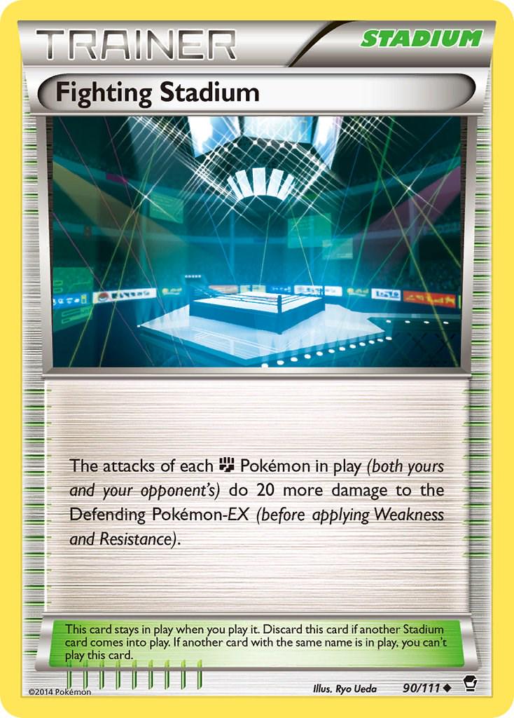 Fighting Stadium #90 Pokemon Furious Fists