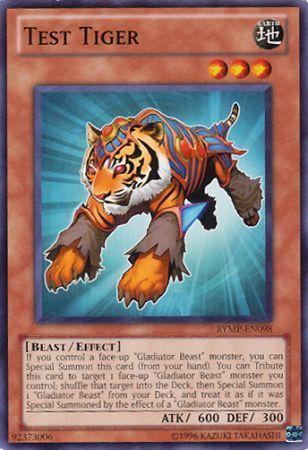 Test Tiger RYMP-EN098 YuGiOh Ra Yellow Mega Pack
