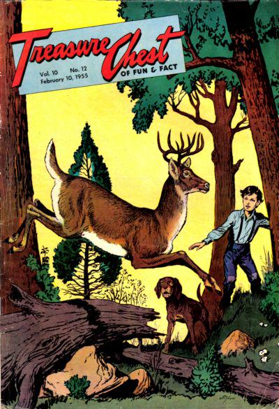 Treasure Chest of Fun and Fact #12 178 (1955) Comic Books Treasure Chest of Fun and Fact