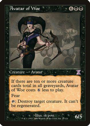 Avatar of Woe Magic Time Spiral Timeshifted
