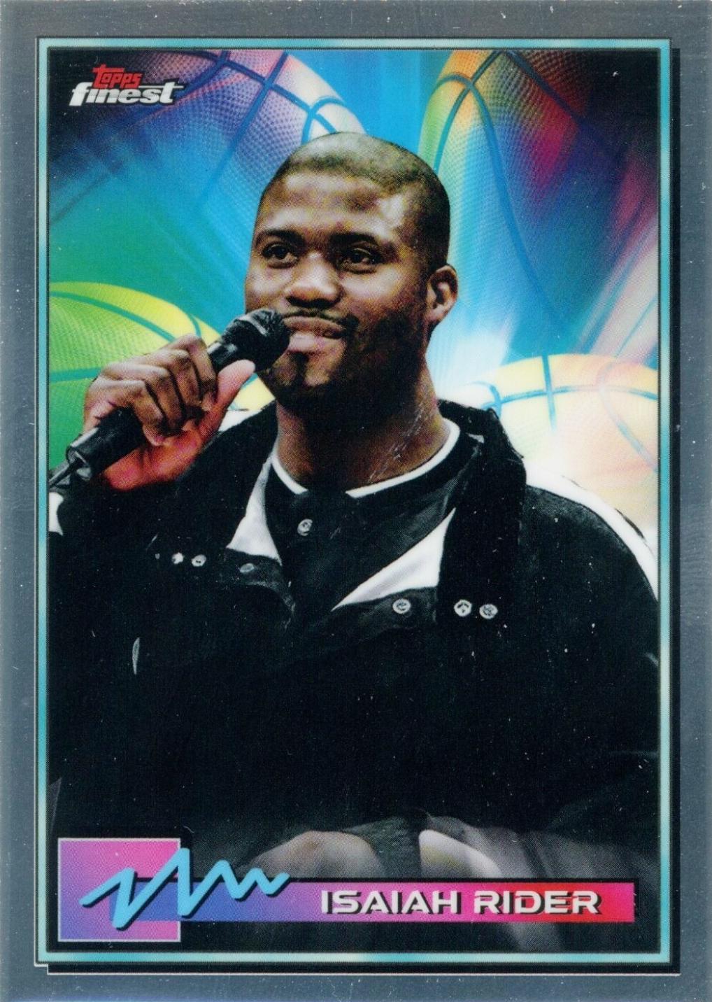 Isaiah Rider #26 2021 Topps Finest Basketball