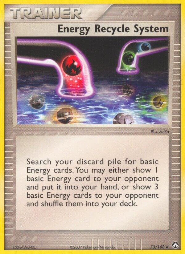 Energy Recycle System #73 Pokemon Power Keepers