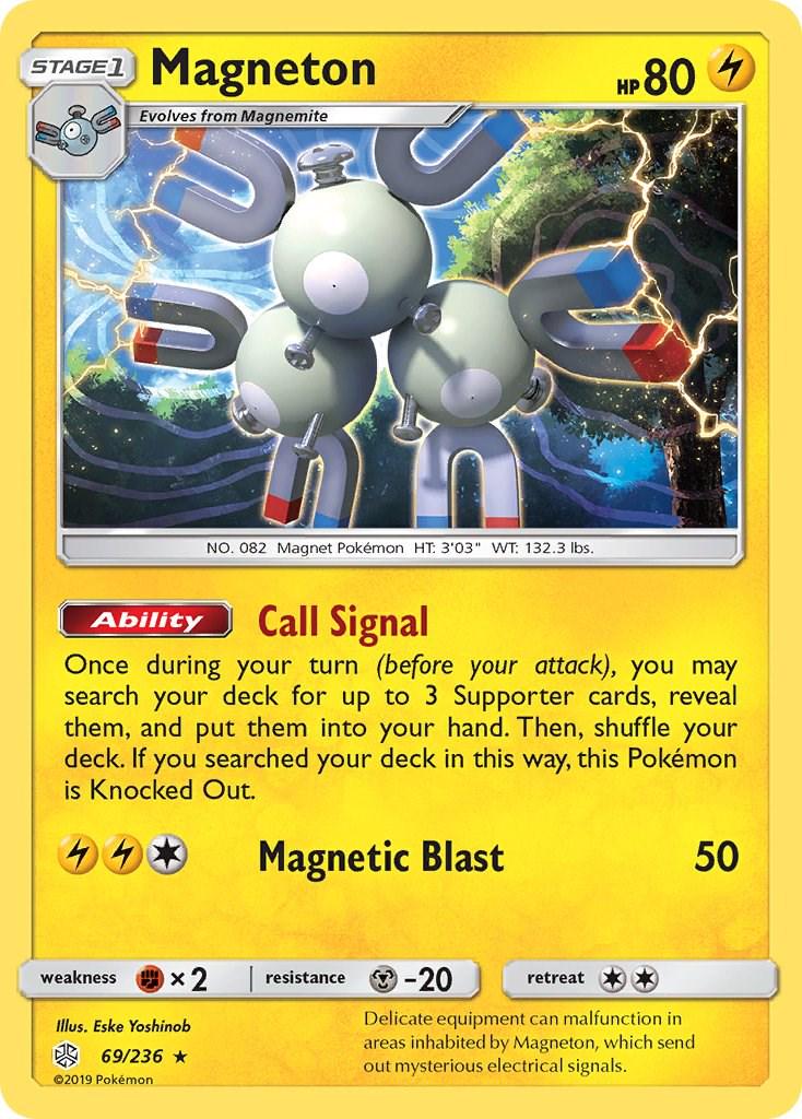 Magneton #69 Pokemon Cosmic Eclipse