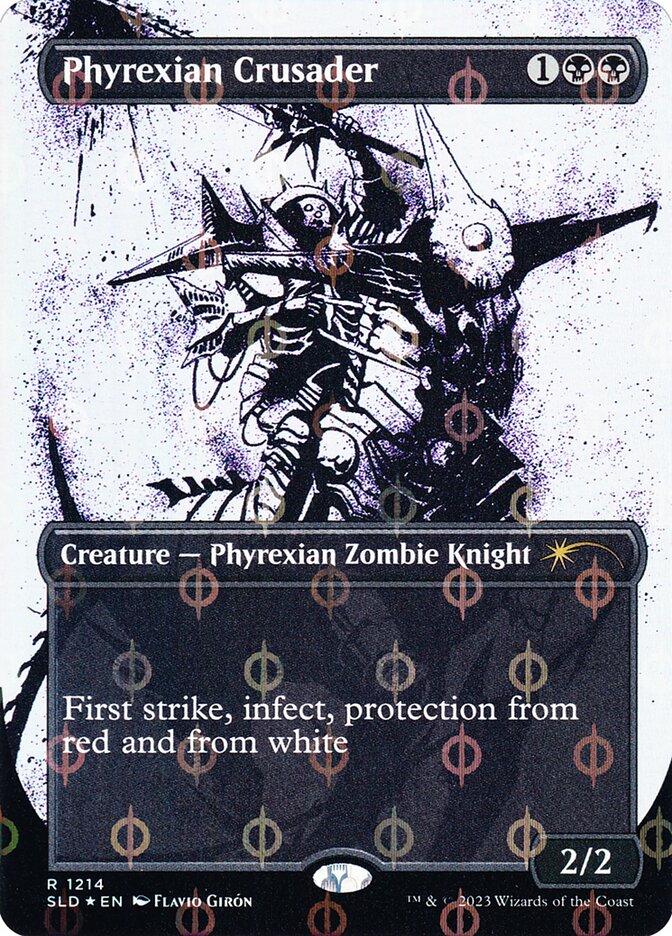 Phyrexian Crusader #1214 Magic Secret Lair Drop