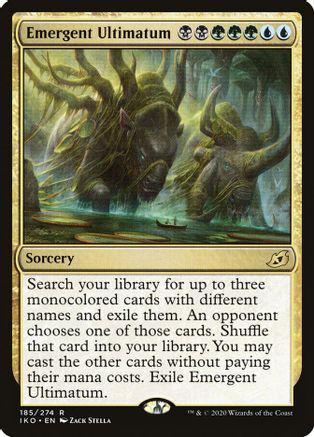 Emergent Ultimatum Magic Ikoria Lair of Behemoths