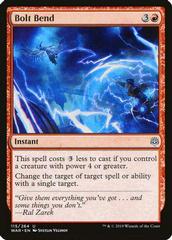 Bolt Bend [Foil] #115 Magic War of the Spark Prices