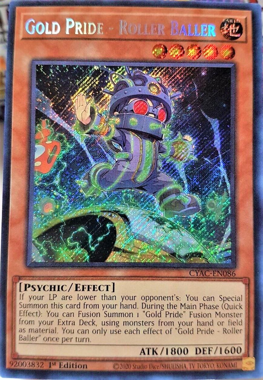 Gold Pride - Roller Baller CYAC-EN086 YuGiOh Cyberstorm Access