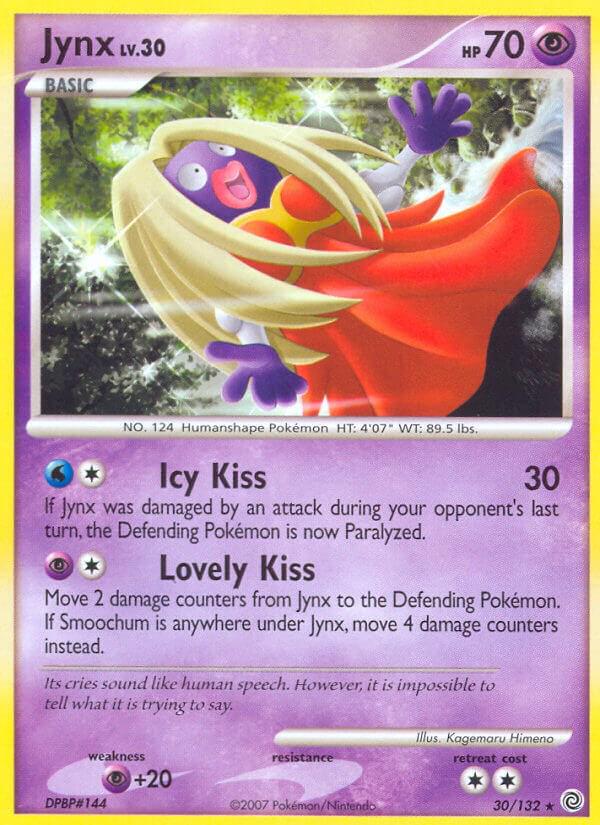 Jynx #30 Pokemon Secret Wonders
