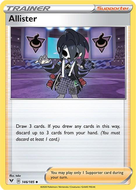 Allister #146 Pokemon Vivid Voltage