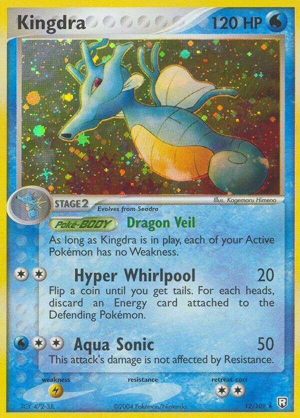 Kingdra #12 Pokemon Team Rocket Returns
