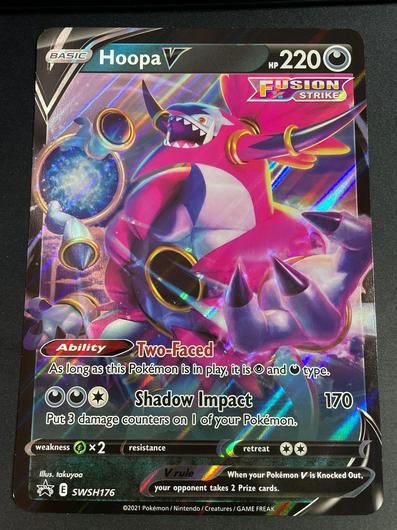 Hoopa V #SWSH176 Cover Art