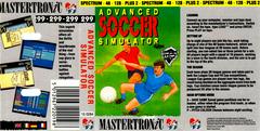 Full Cover | Advanced Soccer Simulator ZX Spectrum
