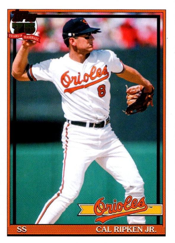 Super Junior ジャケットサイズカード バラ売り可 ジャケカ Cal Ripken Jr. #T91-87 Prices | 2026 Topps 1991 | Baseball Cards