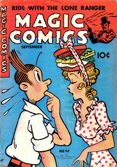 Magic Comics #98 (1947) Comic Books Magic Comics