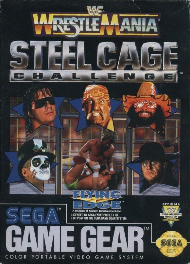 WWF Wrestlemania Steel Cage Challenge Sega Game Gear