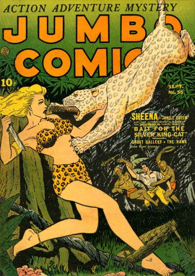 Jumbo Comics #55 (1943) Comic Books Jumbo Comics