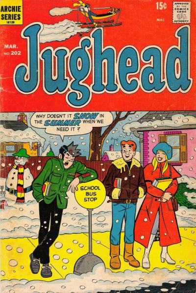 Jughead #202 (1972) Comic Books Jughead