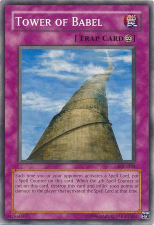 Tower of Babel IOC-050 YuGiOh Invasion of Chaos